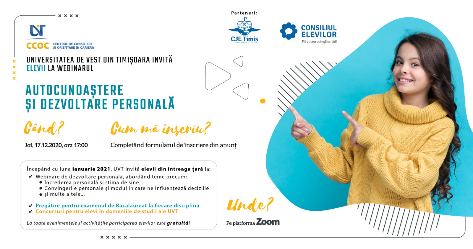 Webinar Elevi